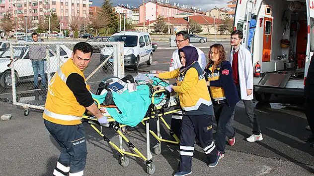 Konya'da inşaattan düşen işçi ağır yaralandı