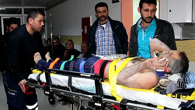 Konya'da inşaattan düşen işçi yaralandı