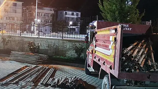 Konya'da inşaattan iskele demiri çalan şüpheli tutuklandı
