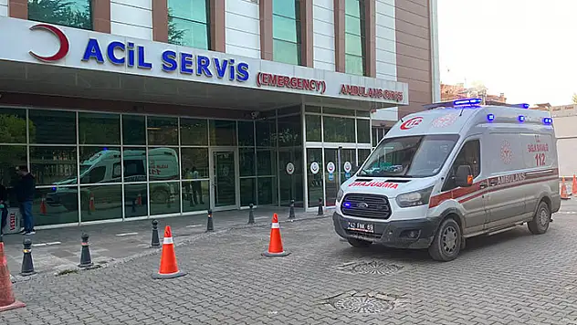 Konya'da inşattan düşen işçi yaralandı