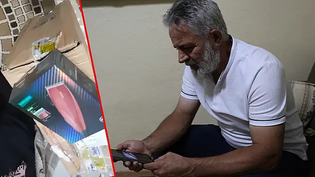 Konya'da internetten bilgisayar alan kişinin kargosundan tıraş makinası çıktı
