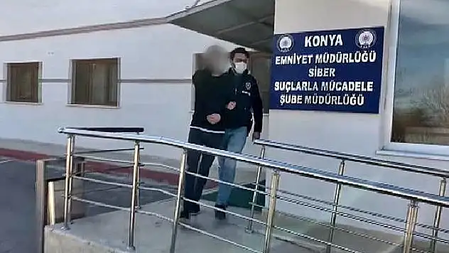 Konya'da internetten ürün satma bahanesiyle kapora alan dolandırıcı yakalandı
