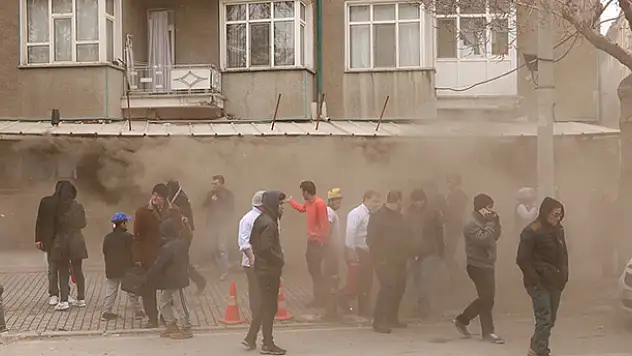 Konya'da iş yeri yangını