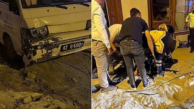 Konya'da işçilerin tartışmasında inanılmaz son! Tartıştığı kişinin üstüne araç sürdü, başkasını ezdi
