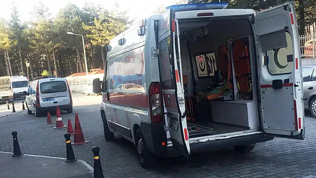 Konya'da iskeleden düşen işçi yaralandı
