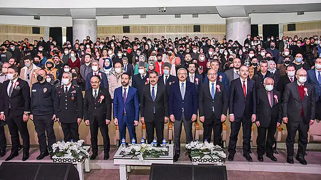Konya'da İstiklal Marşı'nın kabulü ve Mehmet Akif Ersoy'u anma programı