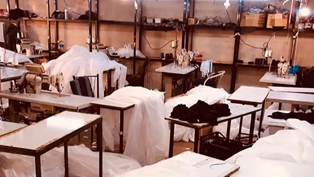 Konya'da izinsiz üretilen 29 bin maske ele geçirildi