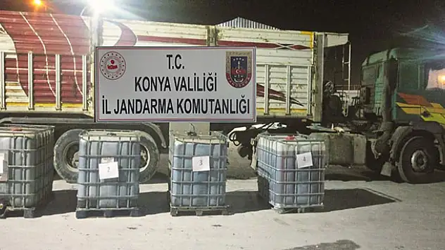 Konya'da jandarmadan kaçak akaryakıt operasyonu! Şüpheliler serbest bırakıldı