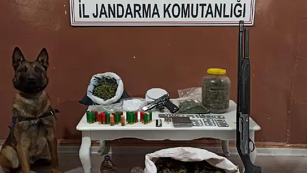 Konya'da jandarmadan uyuşturucu operasyonu: Çok sayıda uyuşturucu madde ele geçirildi

