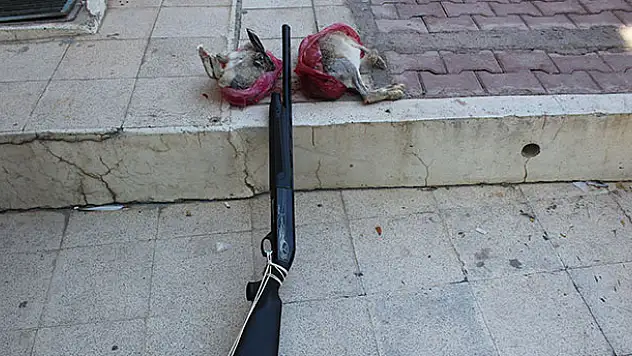 Konya'da kaçak avcı yakalandı