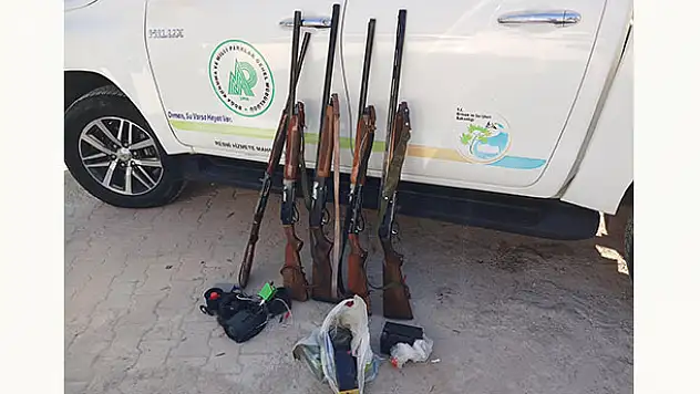 Konya'da kaçak avcılıkla mücadele