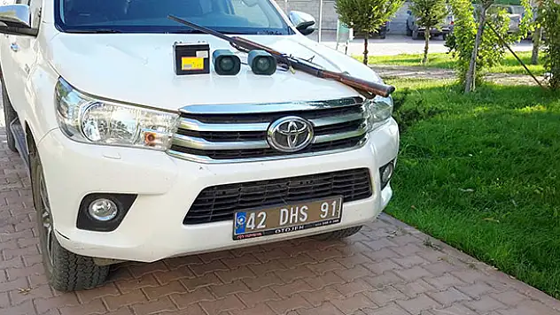 Konya'da kaçak avlanmaya geçit yok