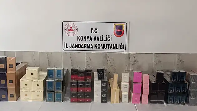 Konya'da kaçak parfüm operasyonu: Karapınar'da ele geçirildi
