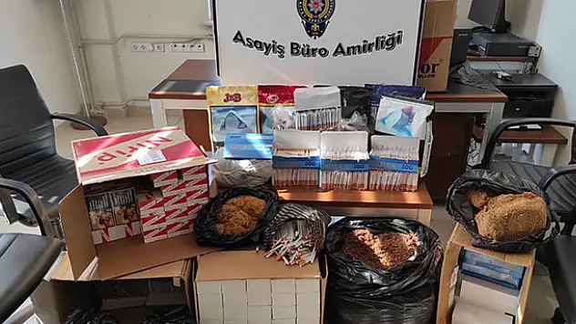 Konya'da kaçak sigara operasyonu
