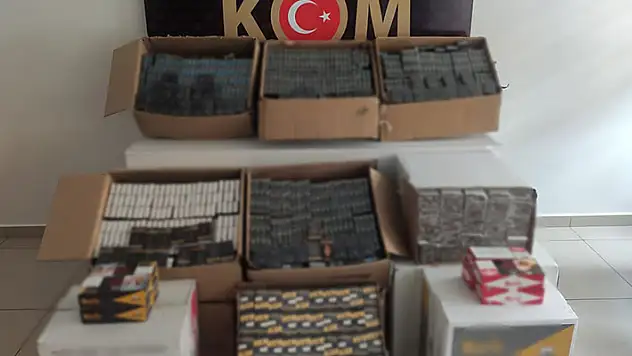 Konya'da kaçakçılara operasyon