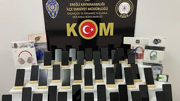 Konya'da kaçakçılara operasyon!