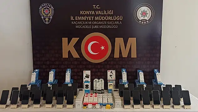 Konya'da kaçakçılık operasyonlarında 2 şüpheli yakalandı
