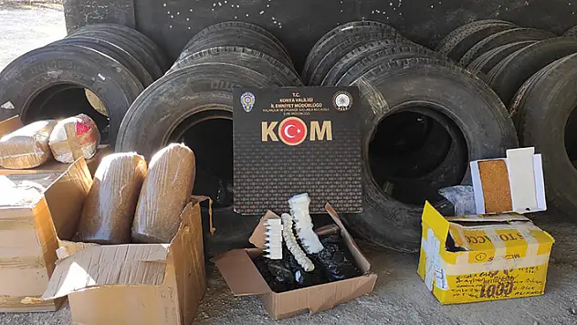 Konya'da kaçakçılık operasyonlarında 3 zanlı yakalandı
