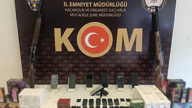 Konya'da kaçakçılık operasyonu: 3 kişi gözaltına alındı