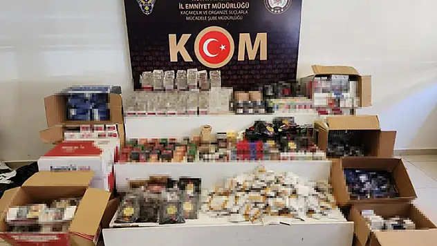 Konya'da kaçakçılık operasyonunda 10 kişi yakalandı
