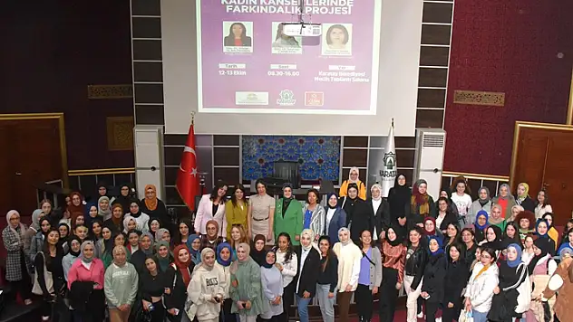 Konya'da kadın kanserlerinde farkındalık eğitimi düzenlendi 