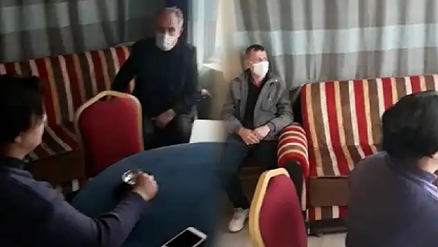 Konya'da kahvehaneye çevrilen apartman dairesinde polise yakalandılar