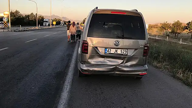 Konya'da kalp krizi geçiren sürücü 4 araca çarptı : 10 yaralı
