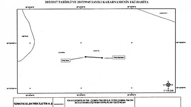 Konya'da kamulaştırma kararı