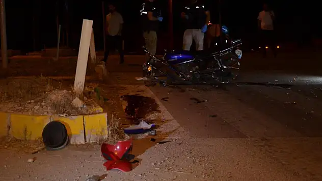 Konya'da kamyonet ile motosiklet çarpıştı: 2 ağır yaralı
