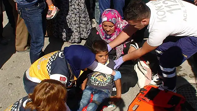 Konya'da Kamyonetin Çarptığı Çocuk Yaralandı