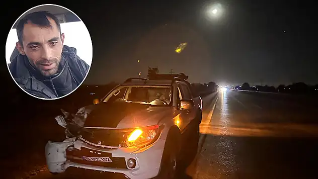 Konya'da, kamyonetin çarptığı motosikletli hayatını kaybetti

