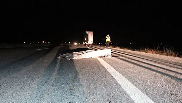 Konya'da kamyonun çarptığı yaya öldü