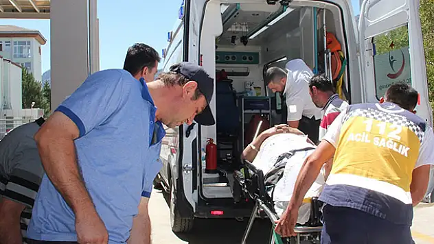 Konya'da kamyonun yakıt deposu patladı: 1 ağır yaralı