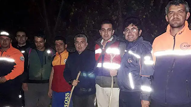 Konya'da Kanyonda kaybolan 4 kişi AFAD ekiplerince kurtarıldı