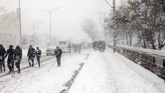 Konya'da kar tatili uzatıldı