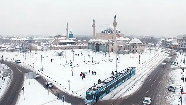 Konya'da kar yağışı devam edecek