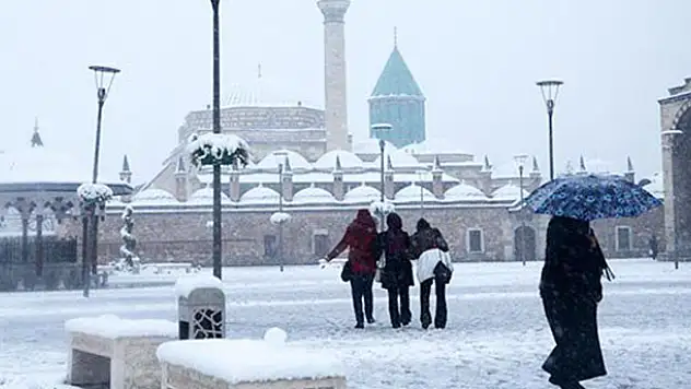 Konya'da kar yağışı ne zamana kadar sürecek?