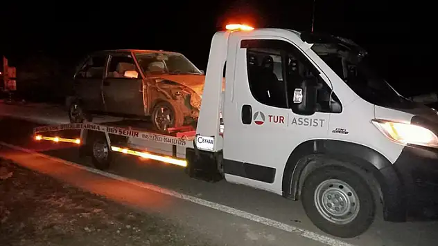 Konya' da kara yoluna çıkan yaban domuzları kazalara davetiye çıkardı
