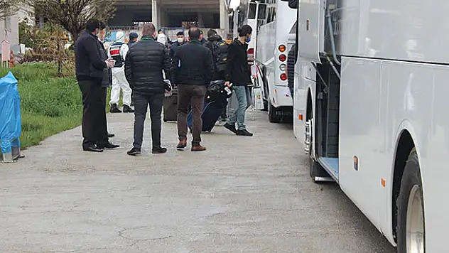 Konya'da karantina süreleri dolan 144 kişi evlerine uğurlandı