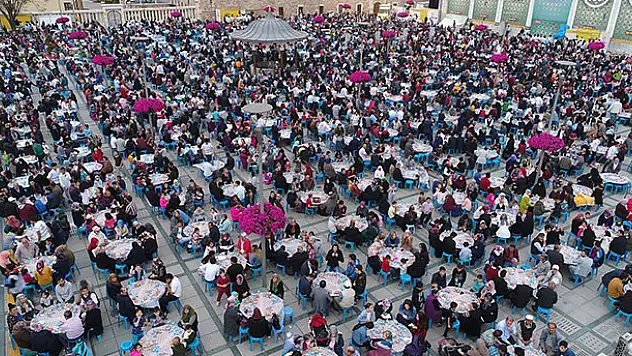 Konya'da  kardeşlik iftarı