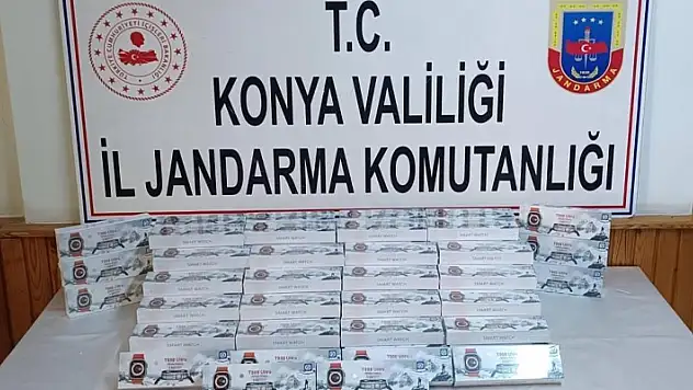 Konya'da kargodan kaçak akıllı saat çıktı
