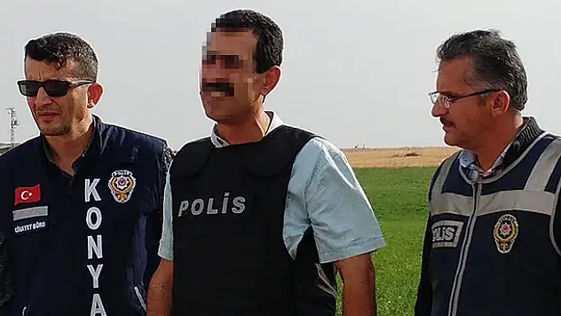 Konya'da katil zanlısı ağabey tutuklandı