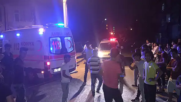 Konya'da kavga :  1'i ağır 3 yaralı