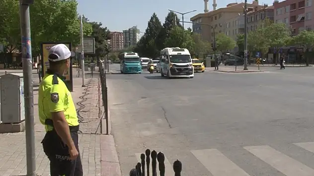 Konya'da kavşaklardaki kural ihlalleri KGS ile denetleniyor

