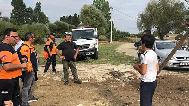 Konya'da kaybolan çocuk için AFAD ve jandarma ekipleri  seferber oldu!