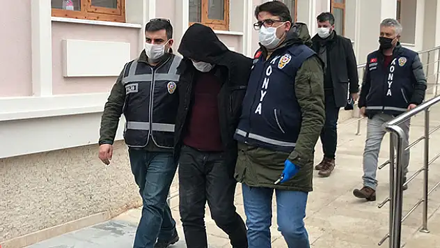 Konya'da kayınpederi ve bacağını öldüren zanlı tutuklandı