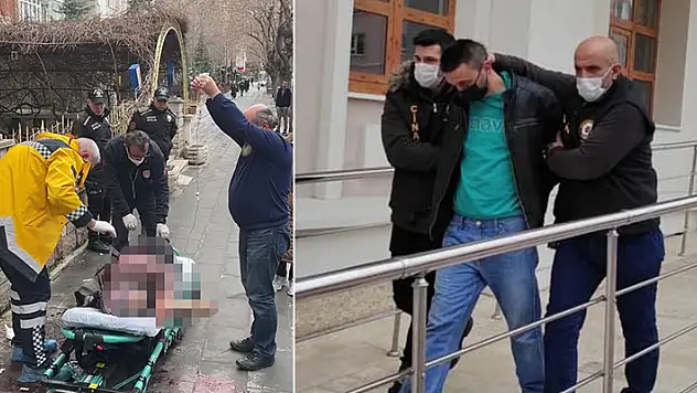 Konya'da kayınvalidesini öldürüp, eşini ağır yaralayan sanığın yargılanması sürüyor
