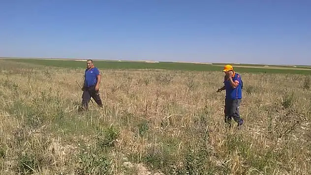 Konya'da kayıp engelli çocuk aranırken çukura düşen koyun kurtarıldı