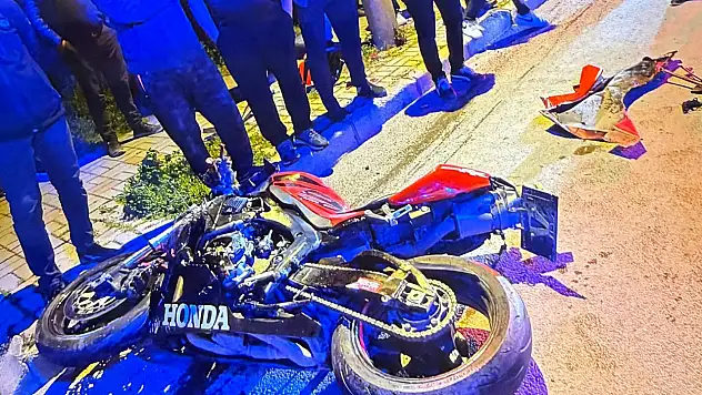 Konya'da kaza: Otomobil ile motosiklet çarpıştı