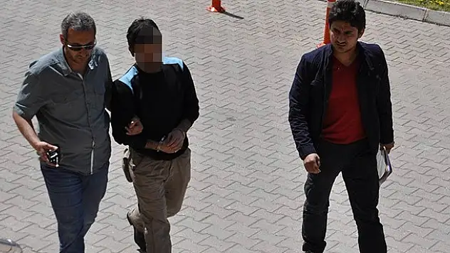 Konya'da kaza yapınca yakayı ele verdi